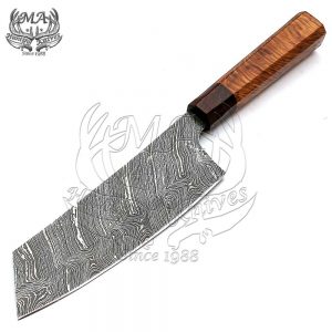 11 Long Handmade Damascus Cleaver