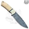 9 Long Hand Made Damascus Steel Skinner Hunting Knife SKN-5192