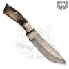 9 Long Hand Made Damascus Steel Skinner Hunting Knife SKN-5215