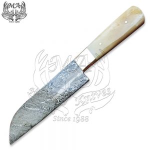 Handmade Damascus Steel 11 Inch Long Chef Knife