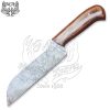 Handmade Damascus Steel 12 Long Chef Knife with Brown Handle