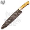 Handmade Damascus Steel 13.5 Long Chef Knife