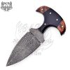 Hand Made Damascus Steel Push Dagger